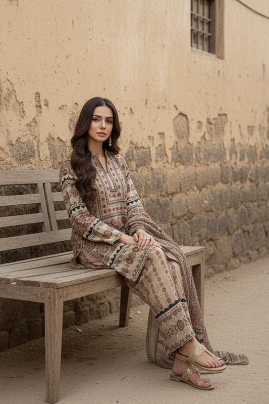 MCAQ121-PRINTED SUIT