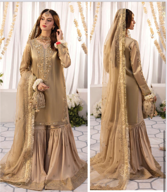 MCZR211-PREMIUM ORGANZA SUIT