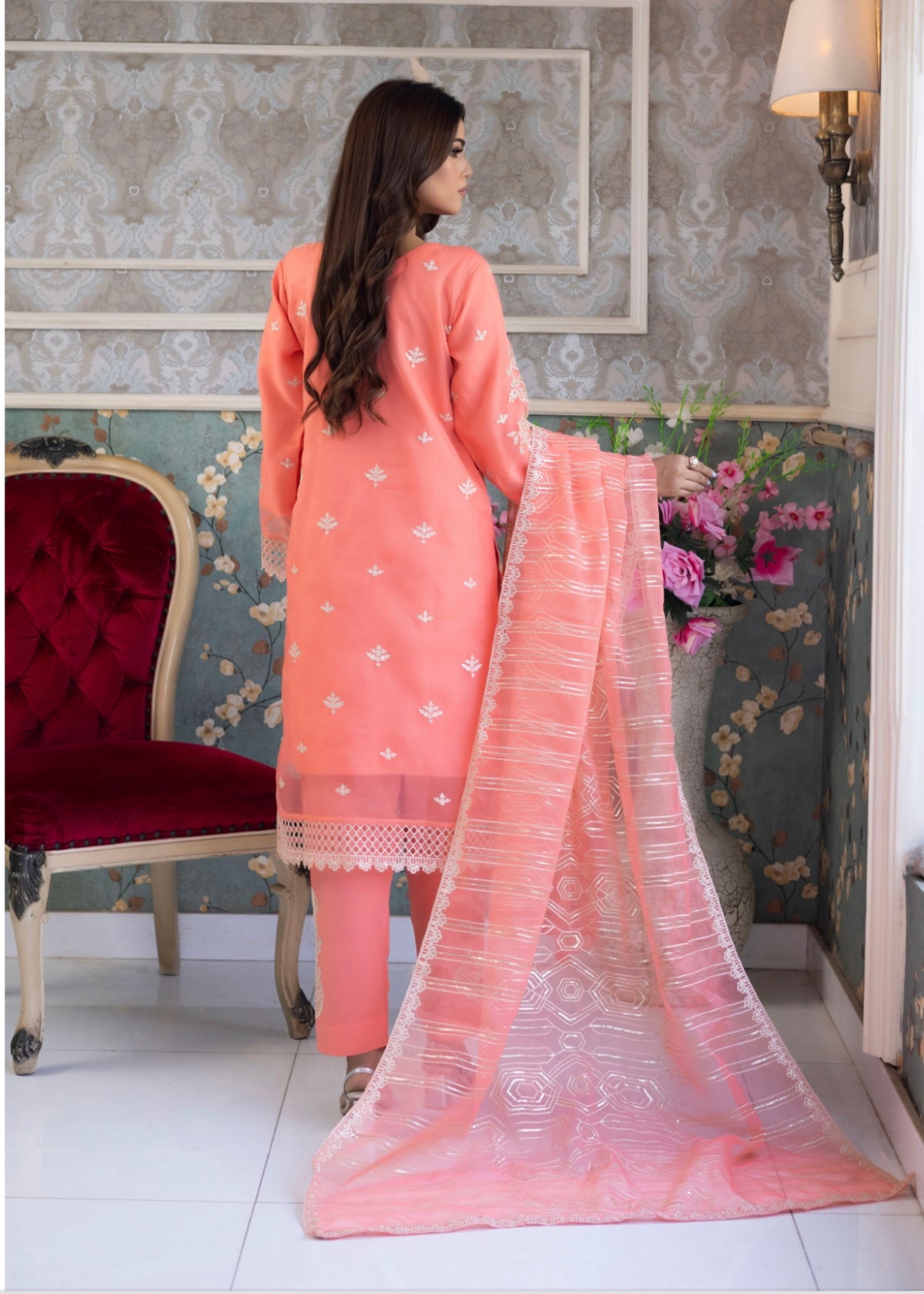 MCPL306-ORGANZA FANCY SUIT