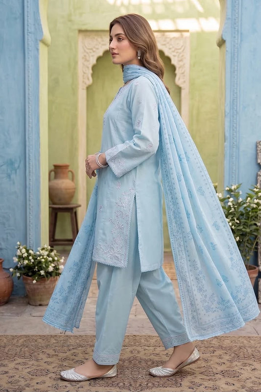 MCAQ141-PURE LAWN COTTON SUIT