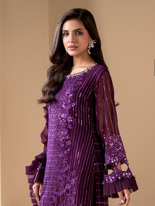 MCAL105-LUXURY CHIFFON SUITS