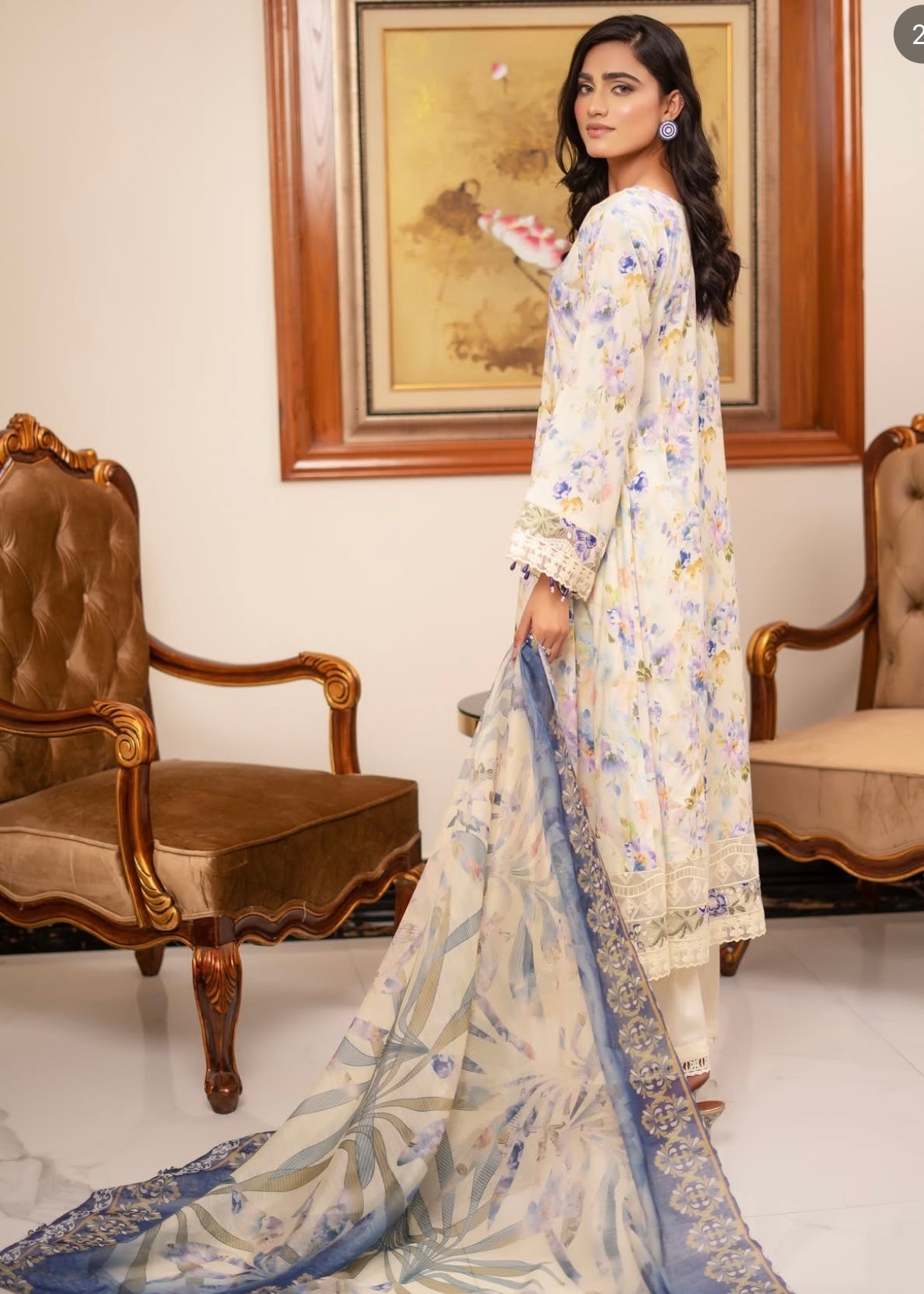MCMR402-EMBROIDERED FROCK SUIT