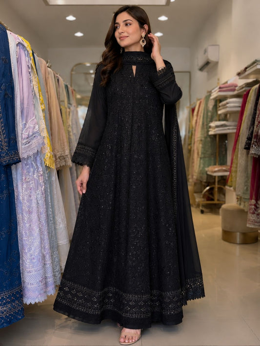 MCAG327-LUXURY CHIFFON GOWN