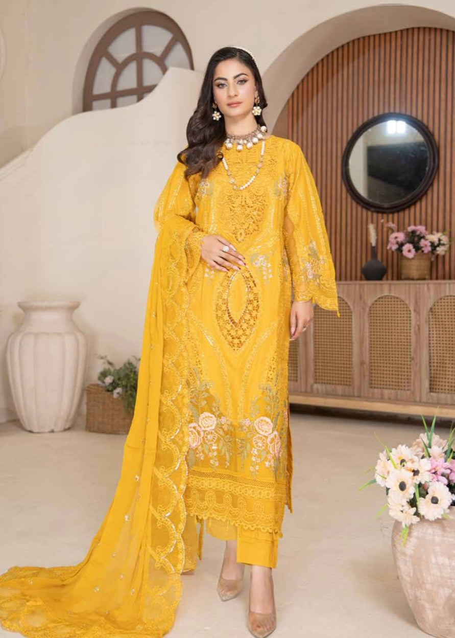 MCAJ109-PREMIUM EMBROIDERED SUIT
