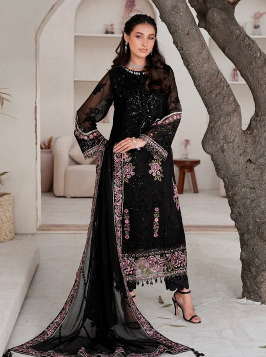 MCN106-LUXURY CHIFFON SUIT