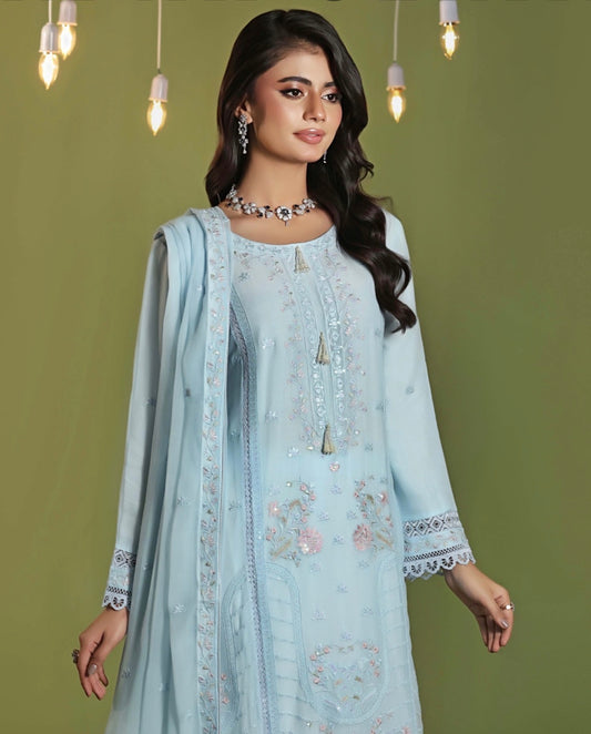 MCWU338-LUXURY CHIFFON SUIT