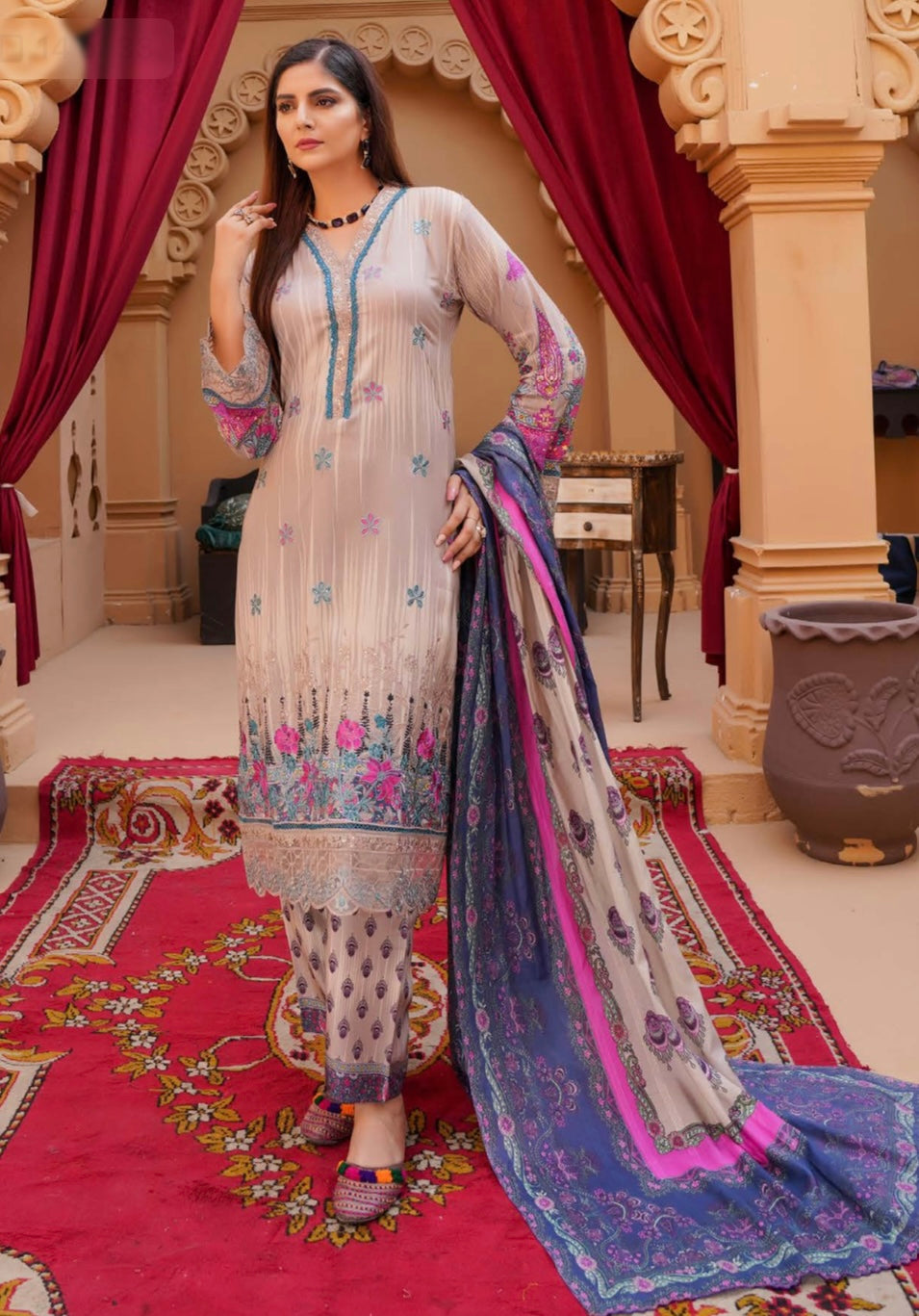 MCPKM604-REAFY TO WEAR PAKISTANI SUITS