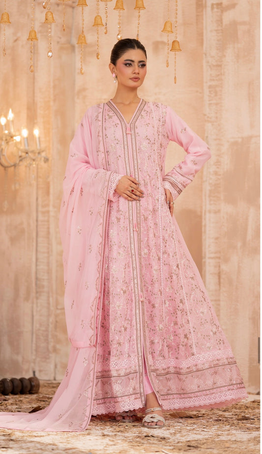 MCBN249-PREMIUM CHIFFON GOWN