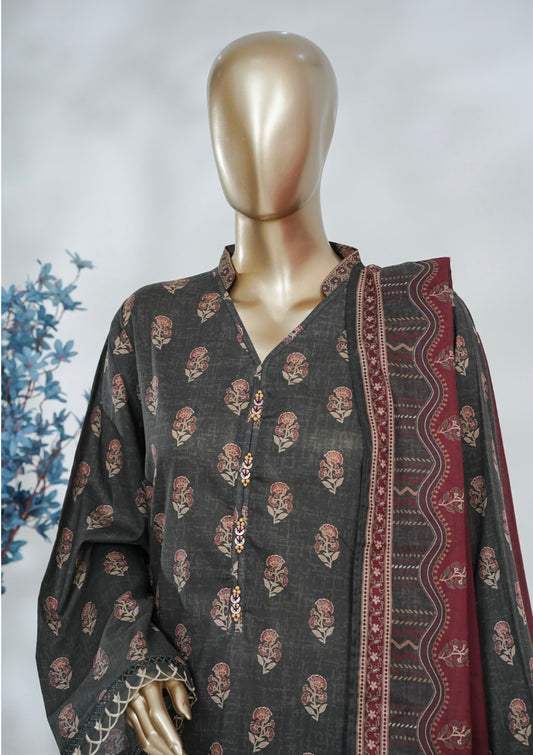 MCBS854-PRINTED LAWN SUIT