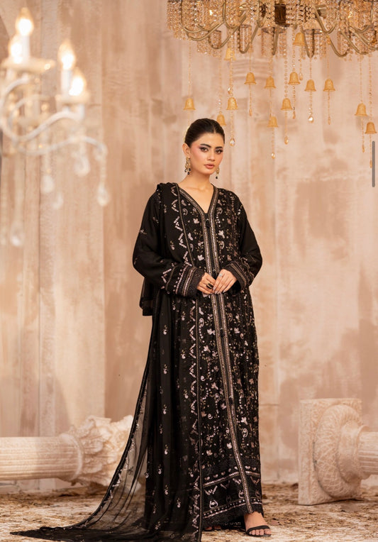 MCBN248-PREMIUM CHIFFON GOWN
