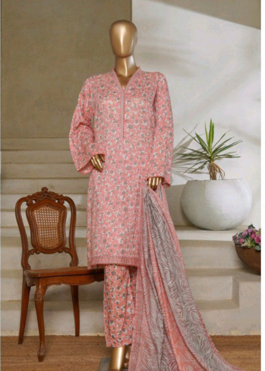 MCBS1003-PRINTED LAWN SUIT