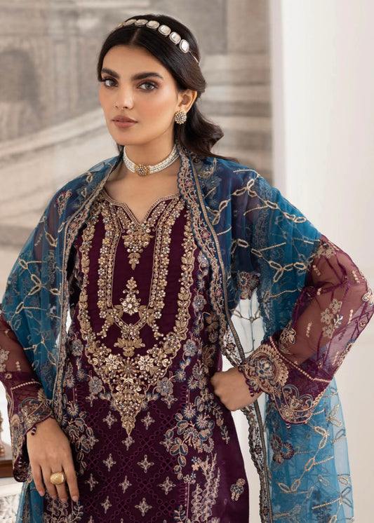 MCR301-FESTIVE ORGANZA SUIT