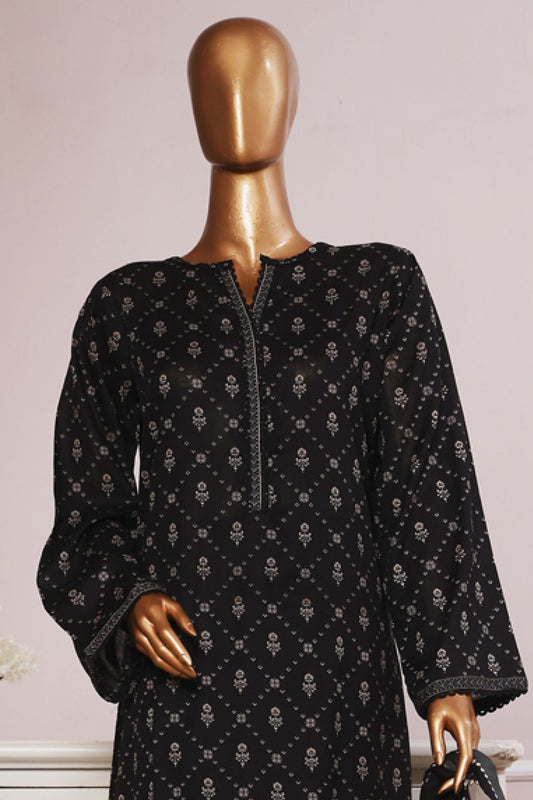 MCBSF110-PRINTED LAWN WITH FARSHI SHALWAR