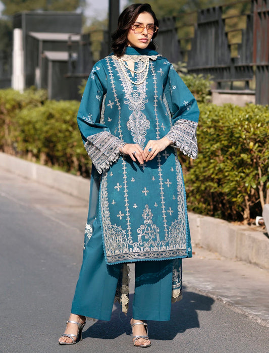 MCMN103-PREMIUM EMBROIDERED  UNSTICHED SUIT