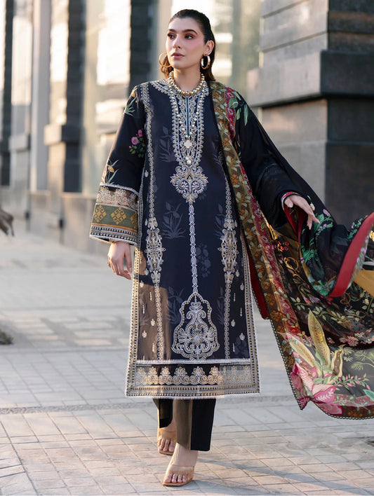MCMN104-PREMIUM EMBROIDERED  UNSTICHED SUIT