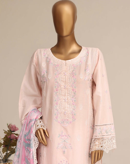 MCSBF397-PREMIUM EMBROIDERED LAWN SUIT