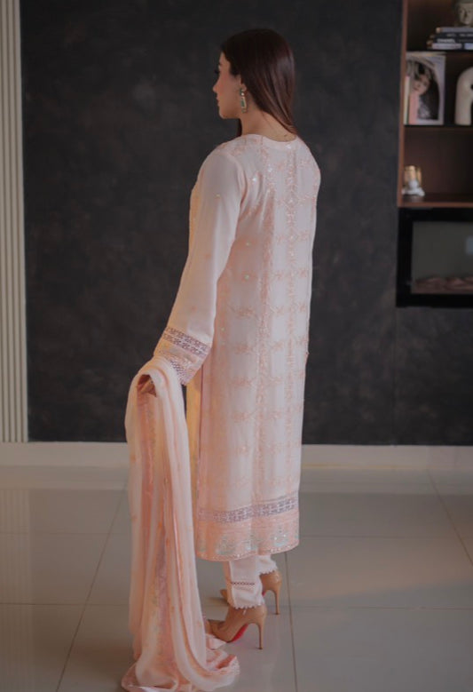 MCWU132-PREMIUM CHIFFON SUIT
