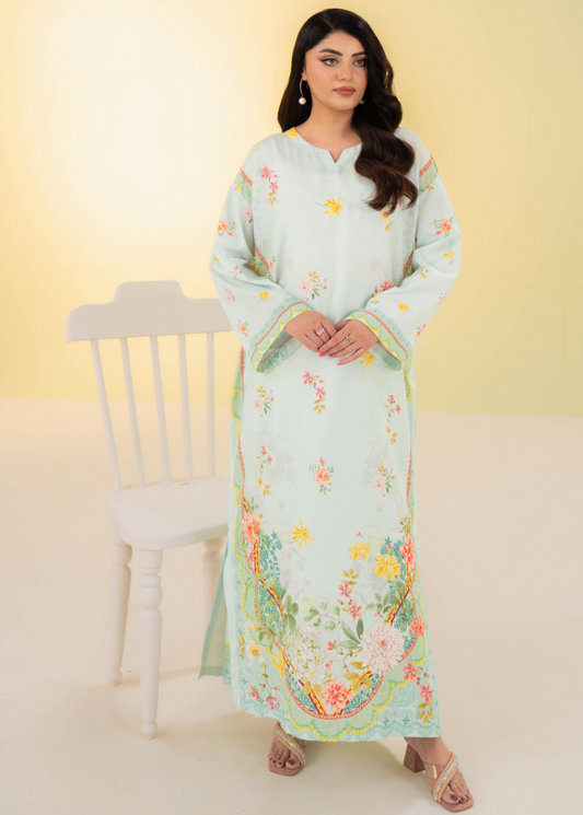 MCMKF101-BLENDED LAWN 2 PC PRINTED KAFTAN