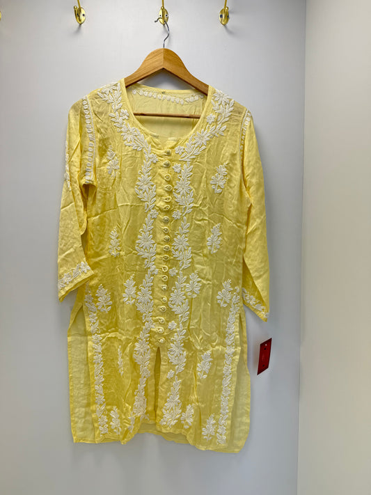 MCCK124-PREMIUM CHIKANKARI KURTI