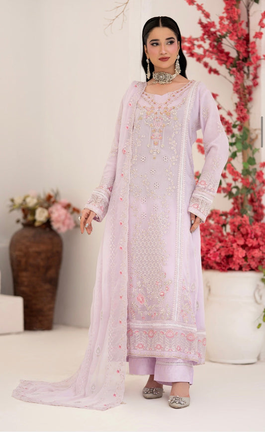 MCBN242-PREMIUM CHIFFON SUIT