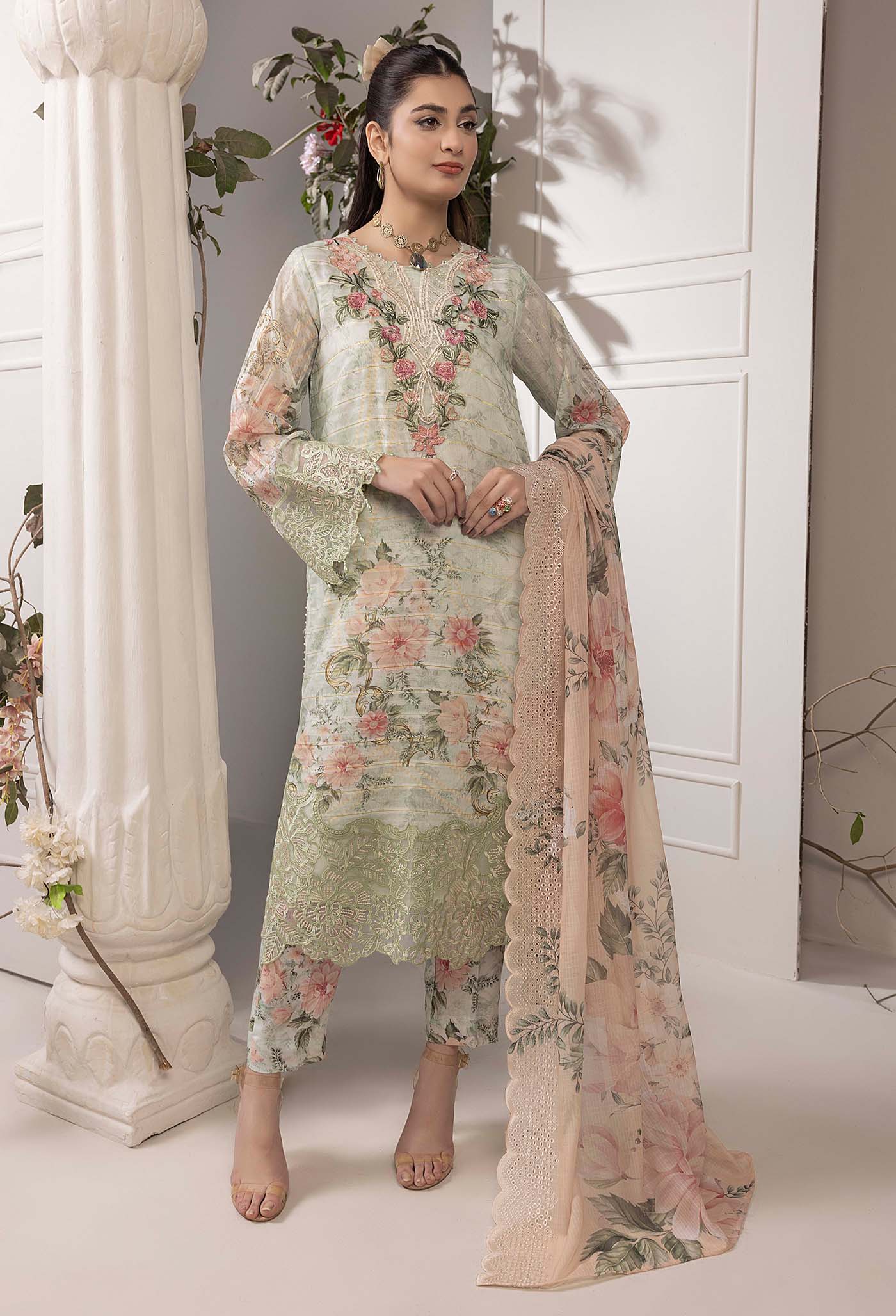 MCAL202-PREMIUM EMBROIDERED SUIT