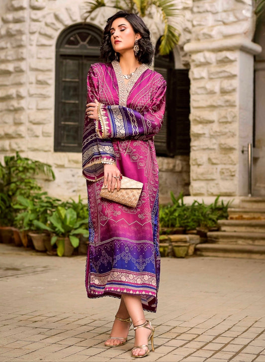 MCU105-PREMIUM LONG SILK TUNICS