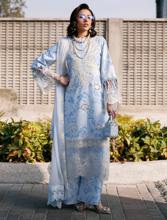 MCMN110-PREMIUM EMBROIDERED UNSTICHED SUIT