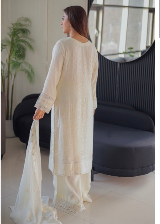 MCWU135-PREMIUM CHIFFON SUIT