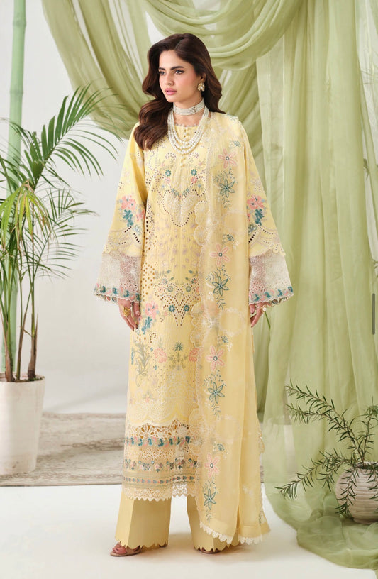 MCR231-LUXURY LAWN UNSTICHED SUITS