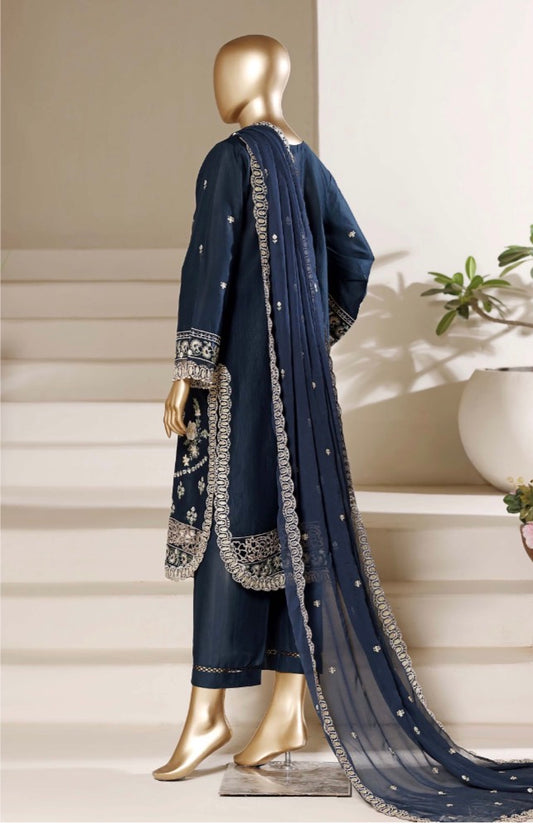 MCSBF368-PREMIUM EMBROIDERED LAWN SUIT