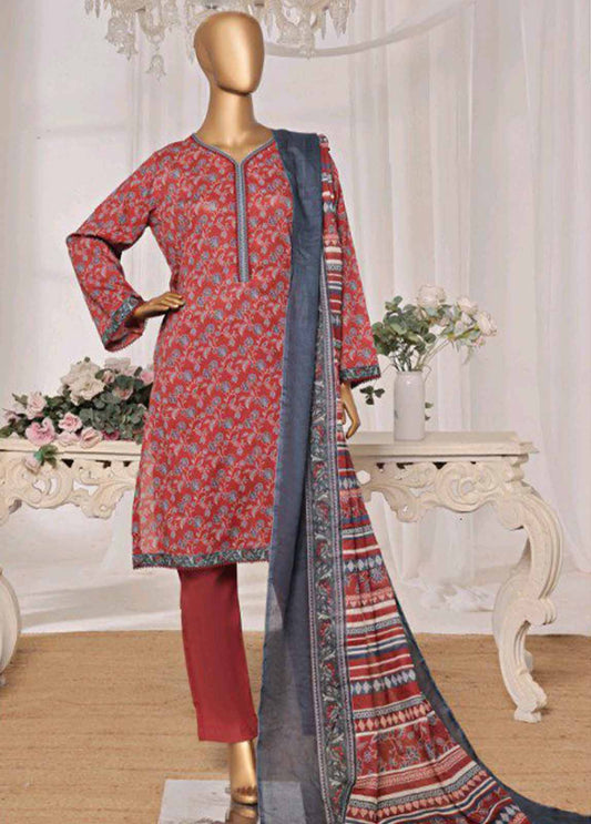 MCBS809-PRINTED LAWN SUIT
