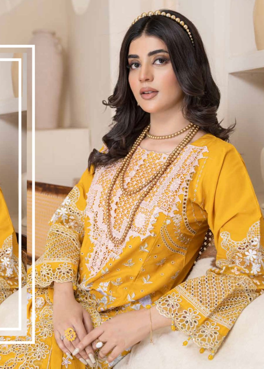 MCAJ105-PREMIUM EMBROIDERED SUIT