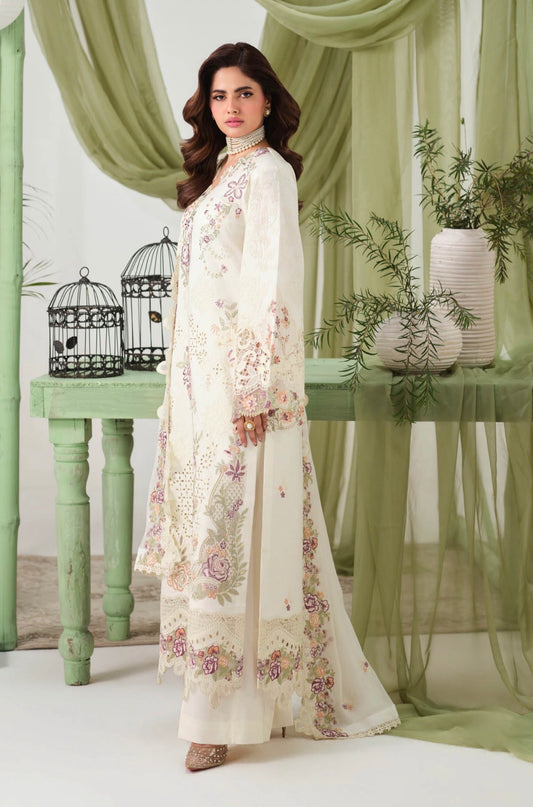 MCR236-LUXURY LAWN UNSTICHED SUITS