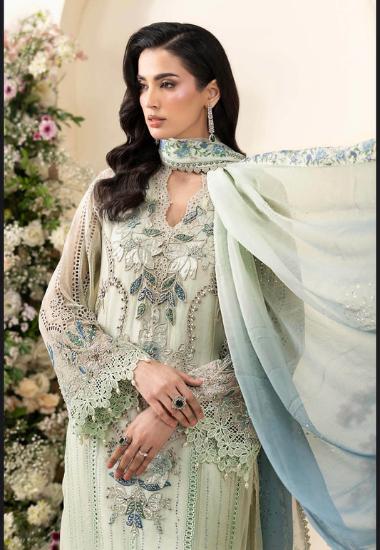 MCMB112-PREMIUM CHIFFON UNSTICHED SUITS