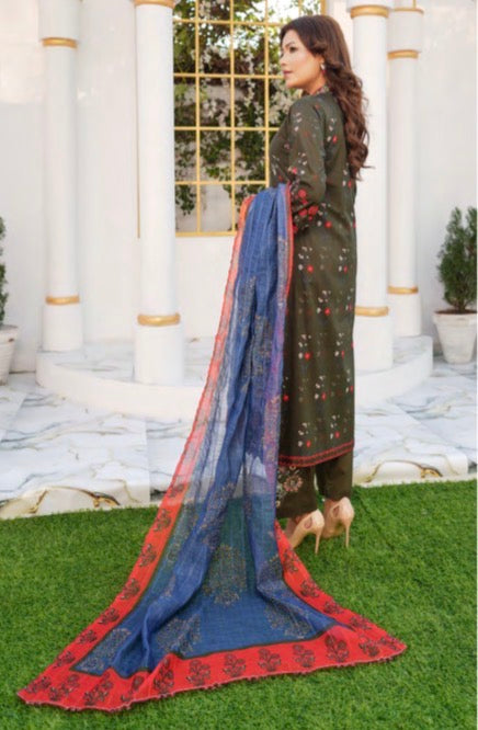 MCMR572-PREMIUM LAWN EMBROIDERED SUITS