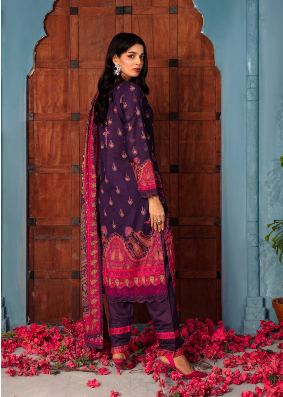 MCGA311-EMBROIDERED LAWN SUIT