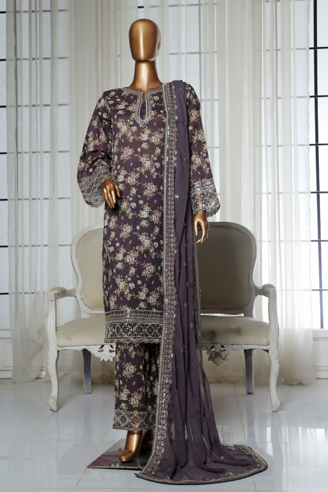 MCSBM104-EMBROIDERED FESTIVE COLLECTION