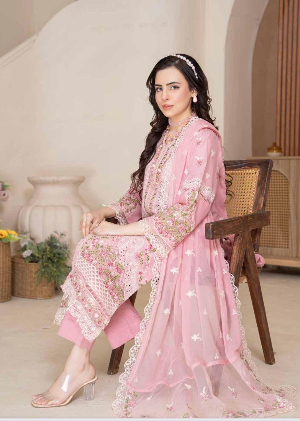 MCAJ103-PREMIUM EMBROIDERED SUIT