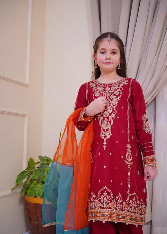 MCK101-READY TO WEAR EMBROIDERED SUIT