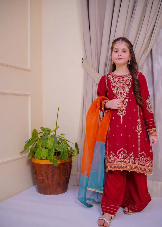 MCK101-READY TO WEAR EMBROIDERED SUIT