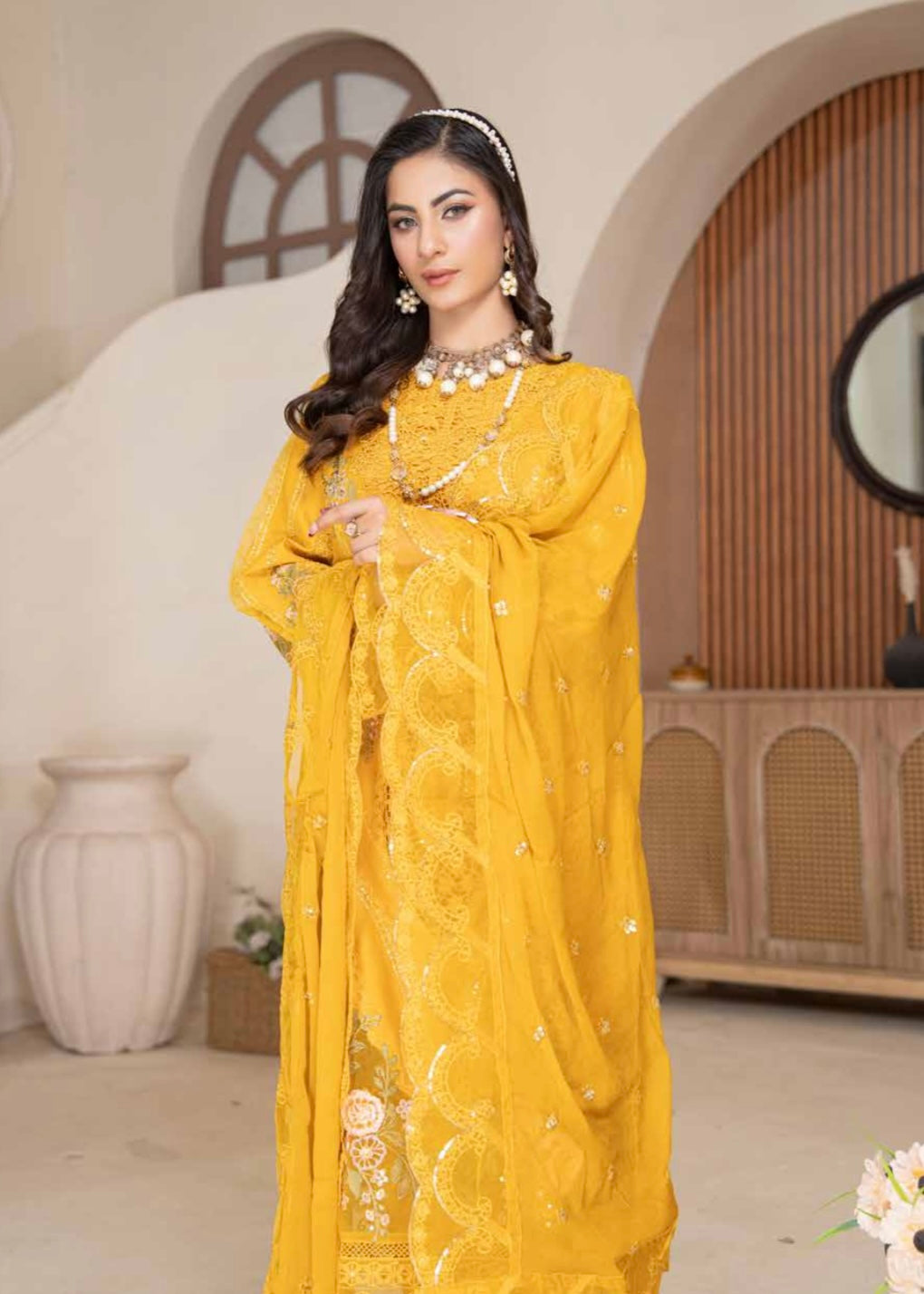 MCAJ109-PREMIUM EMBROIDERED SUIT