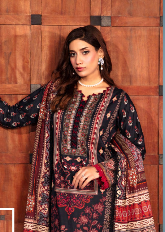 MCGA315-EMBROIDERED LAWN SUIT