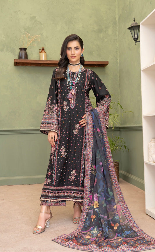 MCAR112-LUXURY COTTON LAWN SUITS