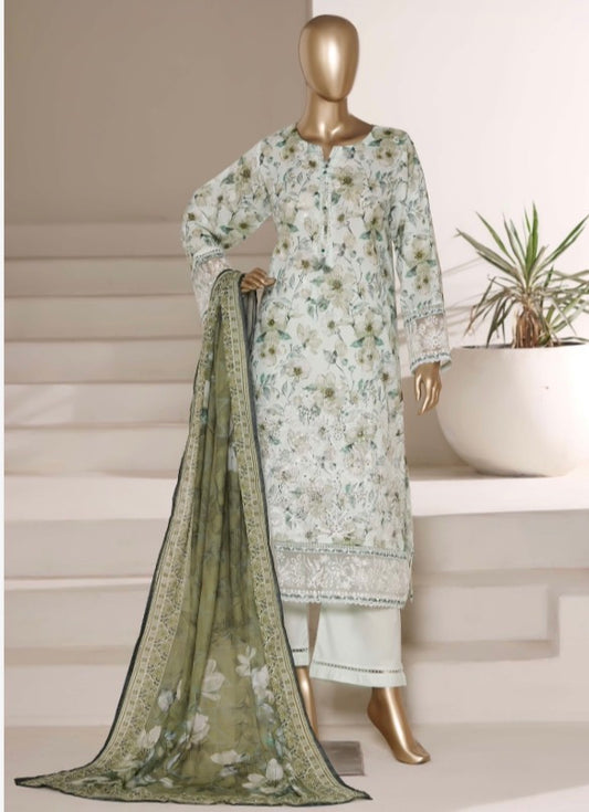 MCSBF281-PREMIUM LAWN EMBROIDERED SUIT