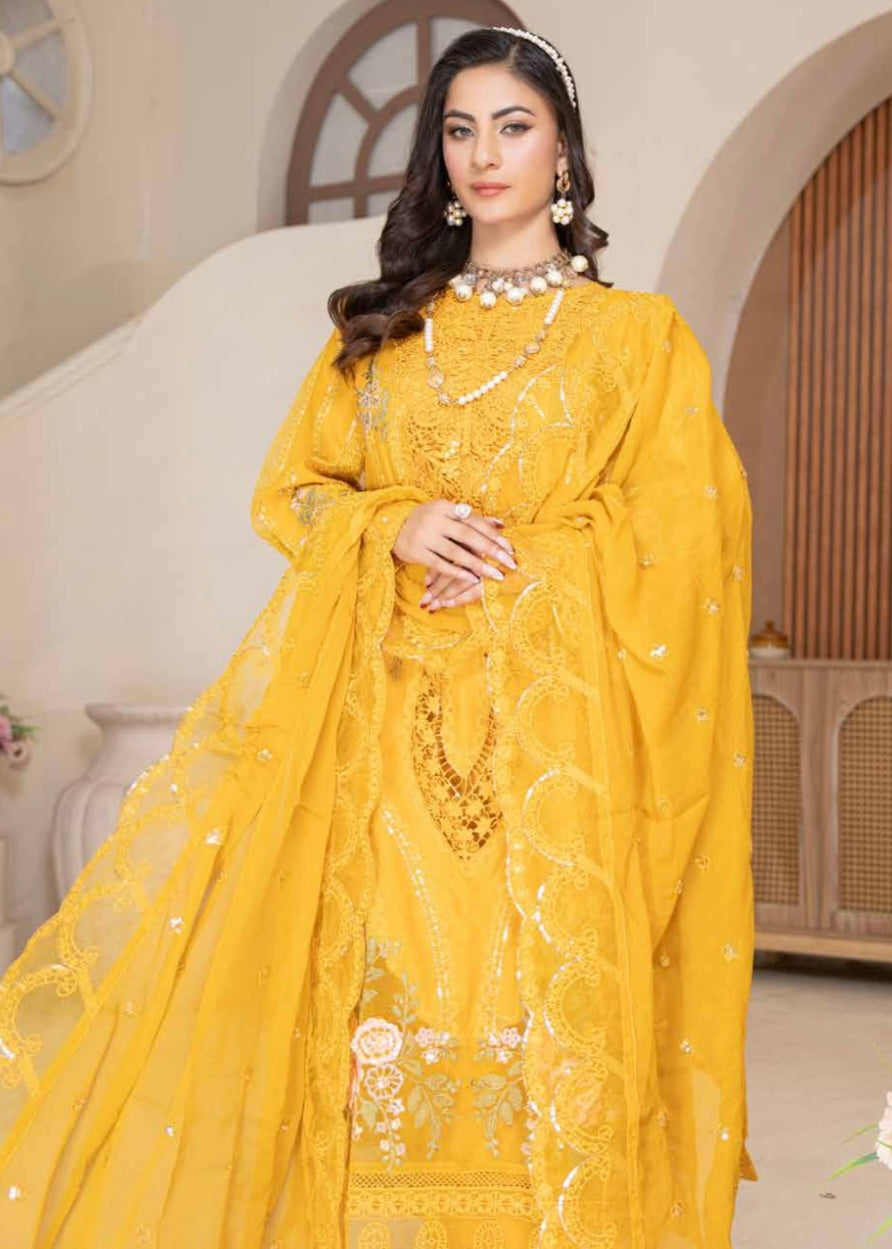 MCAJ109-PREMIUM EMBROIDERED SUIT