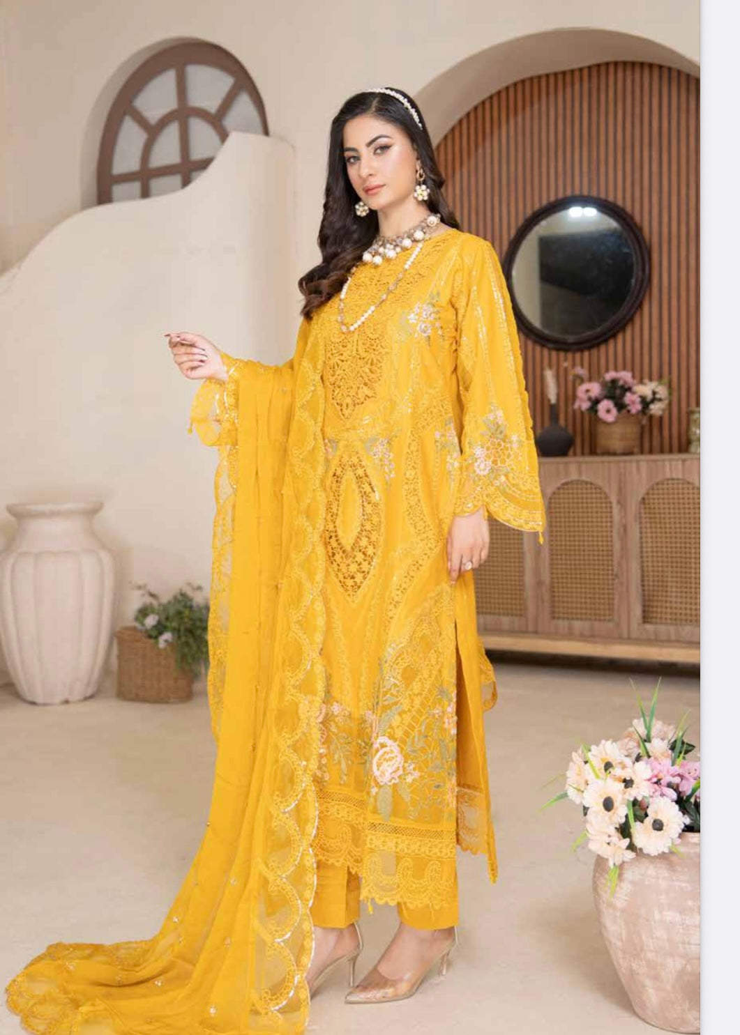 MCAJ109-PREMIUM EMBROIDERED SUIT