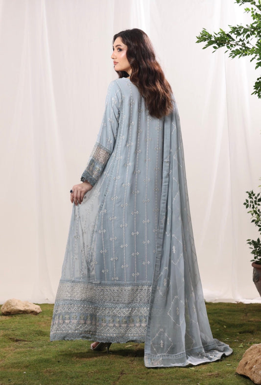 MCGZ308-LUXURY CHIFFON GOWN