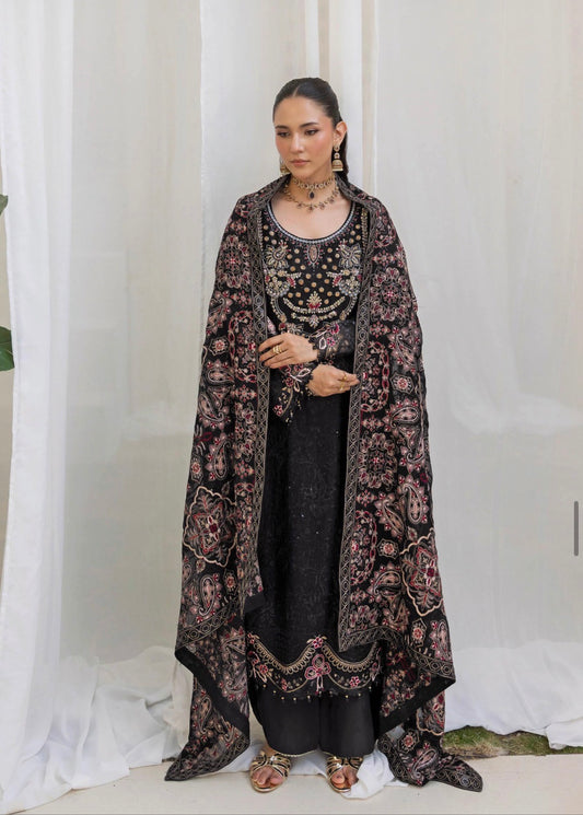MCR218-LUXURY CHIFFON SUITS