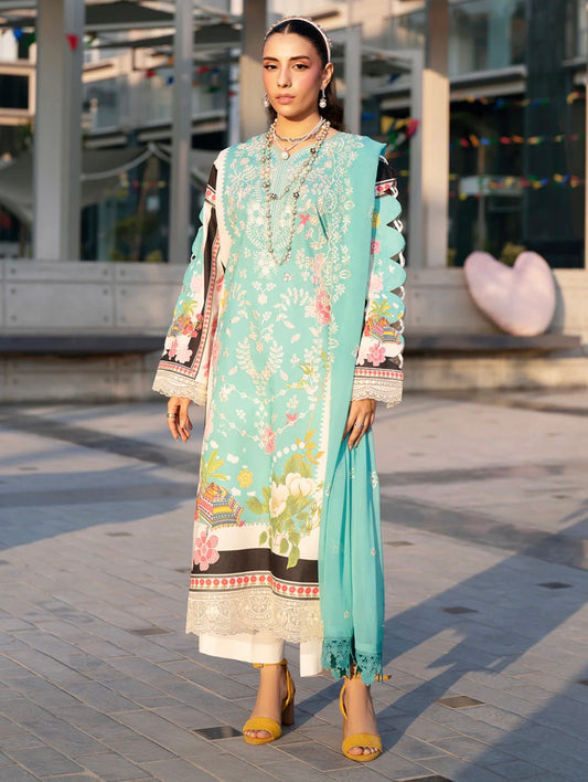 MCMN111-PREMIUM EMBROIDERED UNSTICHED SUIT