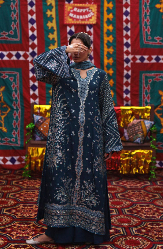 MCCT123-PREMIUM EMBROIDERED VISCOSE SILK